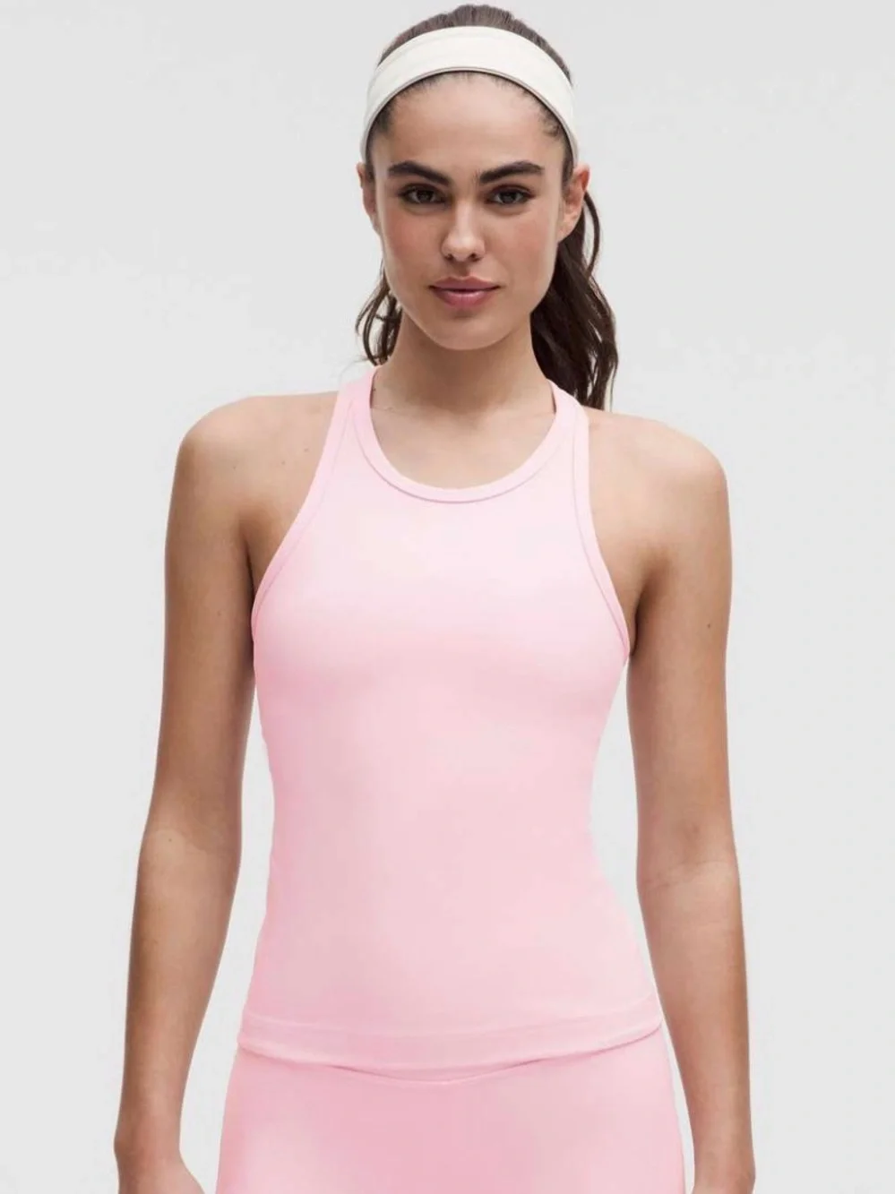 Lululemon Align Waist-Length Racerback Tank Top Size 4 Color: Pink Organza